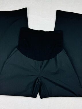 A Pea in the Pod maternity dress pants featuring a wide-leg design. Size S.